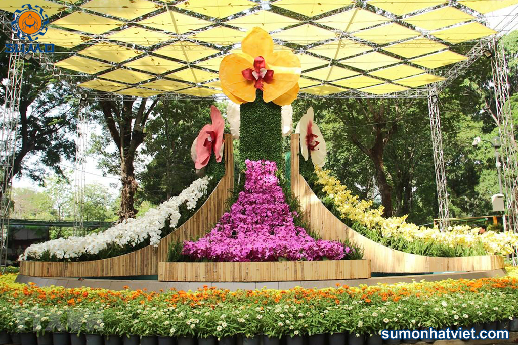 Quy mô Festival hoa lan TP. HCm 2019 lên đến 10ha